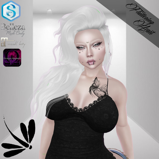 .Dragonfly. Fluttering Heart [BLACK/MAITREYA] ADD