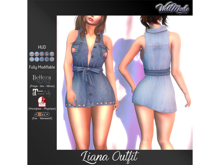 [WellMade] Liana Outfit