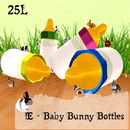!E - Ozimal Baby Bunny Bottles