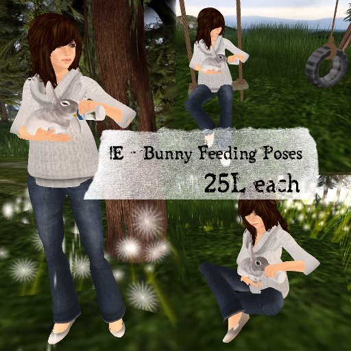 !E - Ozimal Bunny Feeding Poses
