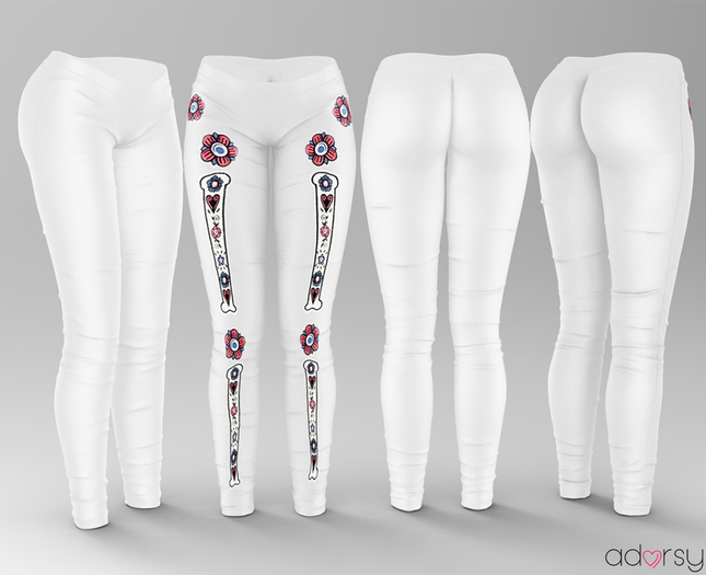 adorsy - Alyssa Pants White - Maitreya