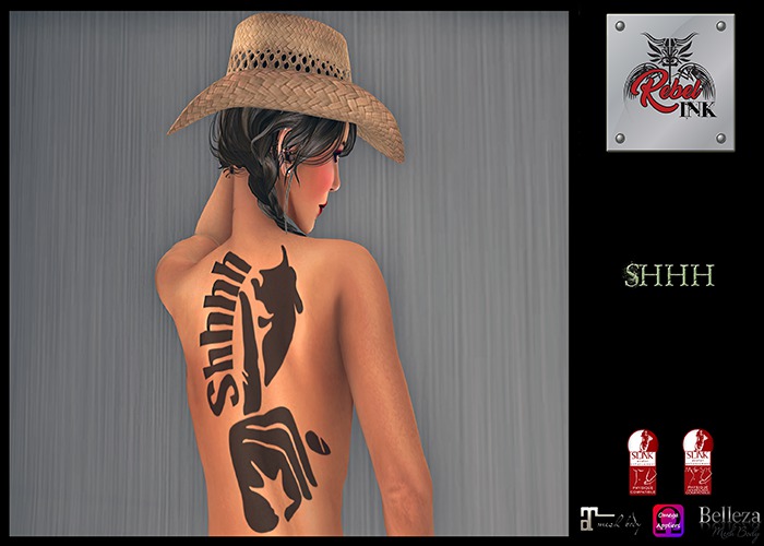 Rebel Ink - Shhh Tattoo - Demo