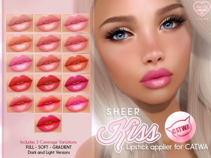 [PF] CATWA LIPSTICK - Sheer Kiss