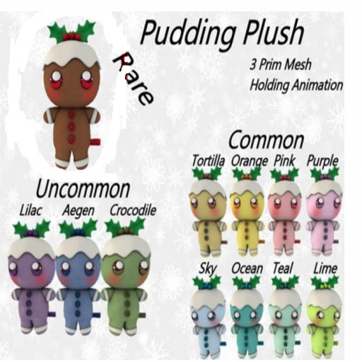 *THE GOSSIP* Pudding Plush Common Teal