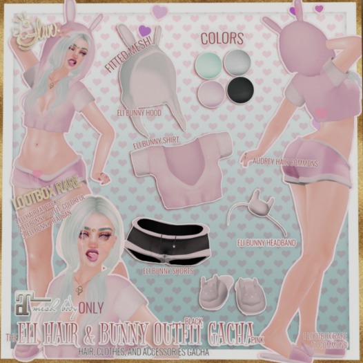 .Olive. the Eli Bunny Shirt White - Maitreya