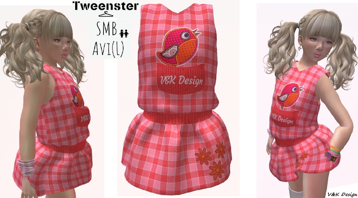 V&K Design "GIFT" Lisa Dress for Tweenster,SMB and Avi(L) 