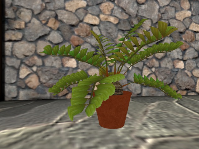 Green Mesh Plant :)
