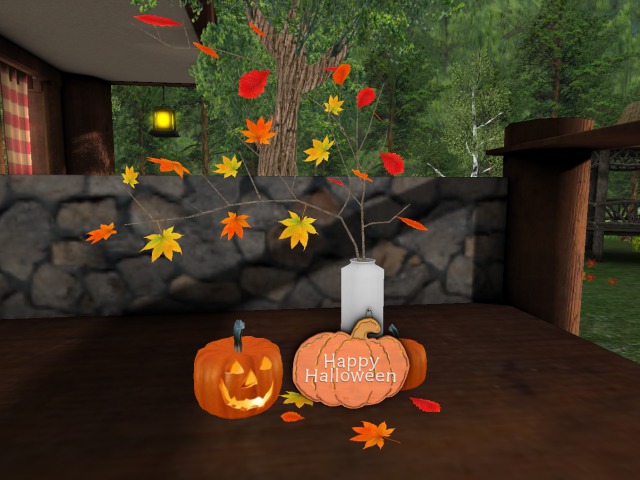 Happy Halloween Decor Mesh