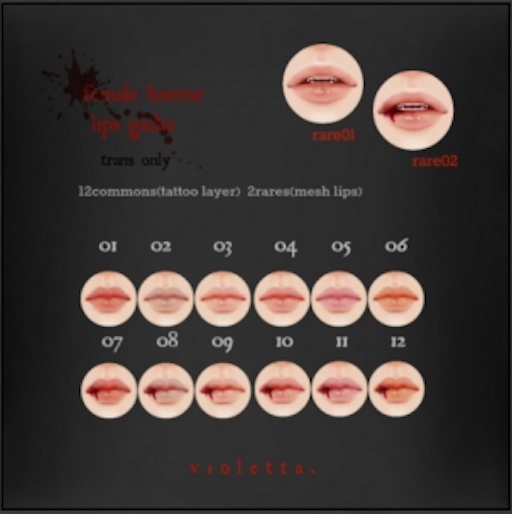 violetta. -female horror lips 12