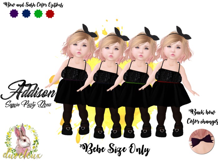 {duveteux} Addison Dress *ADD*