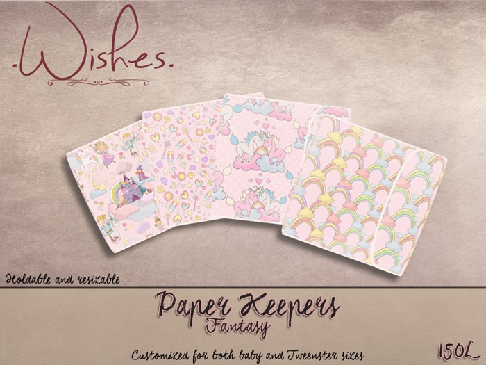 .Wishes. ~ Paper Keeper ~ Fantasy ~  Unpacker {add me}