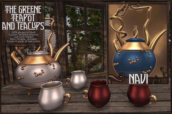 :[P]:- Greene Tea Set:// Navi