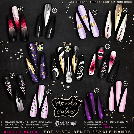 +Spellbound+ Spooky Salon // Solid Dark