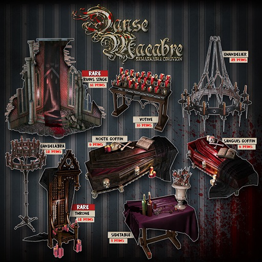 RO - Danse Macabre - Throne RARE