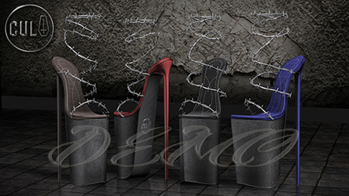 Barb Wire Heel Demo