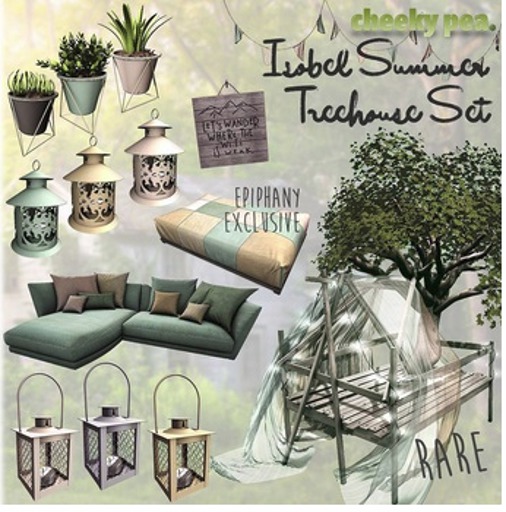 :CP: Isobel Summer Plant Grey