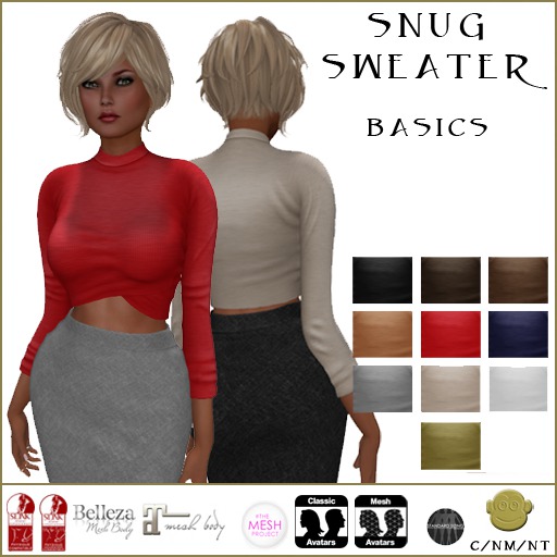 BM Snug Sweater Basics DEMO
