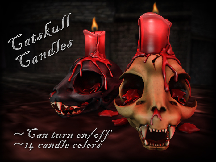 ::Static:: Catskull Candle - Dark