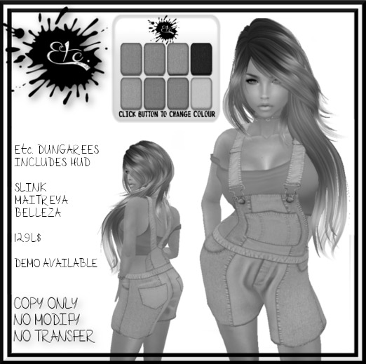 DEMO Etc. DUNGAREES