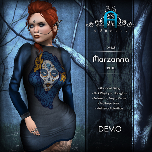 adoness : marzanna : thunic : blue