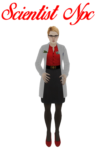AL - Scientist Woman Npc