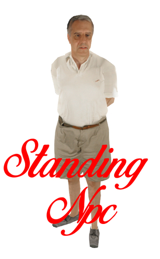 AL - Standing Mid 50 man