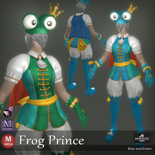 ::: B@R ::: Frog Prince (Bento Fingers)