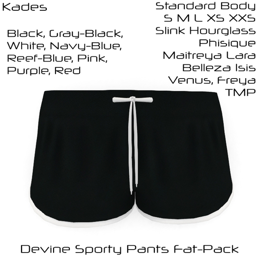 Devine Sporty Pants FAT-PACK