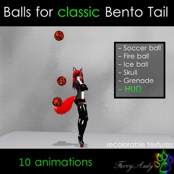 Second Life Marketplace - Bento Tail - Balls