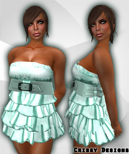 *Summerdays Dress - Turquoise* by Crissy Designs
