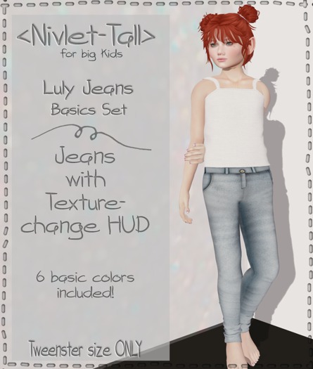 <nivlet> Luly Tweenster Jeans - Basics