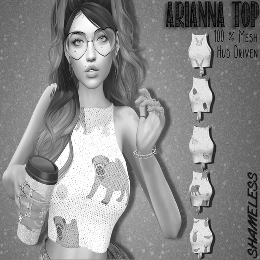 SHAMELESS - Arianna Top DEMO (All Size)