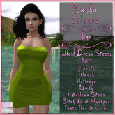 Sasha Dress Colours 1 Lime