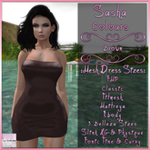 Sasha Dress Colours 1 Brown