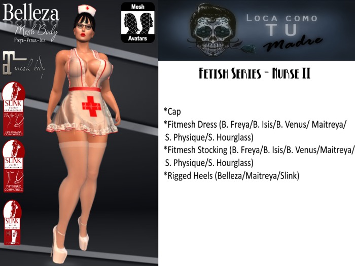 _!_L.C.T.M_!_Fetish Series - Nurse II