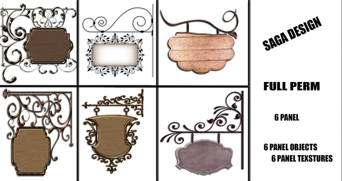 SaGa Design FULL PERM 6 panel