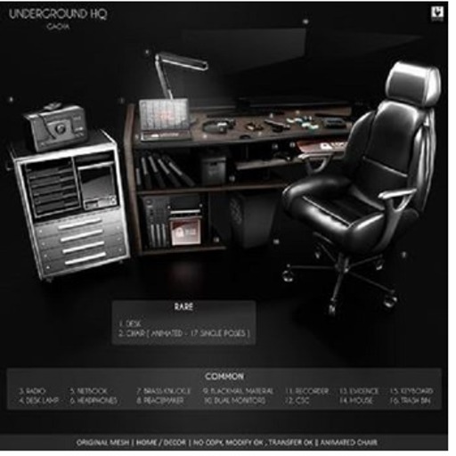 6. :BAMSE: Underground HQ - Headphones