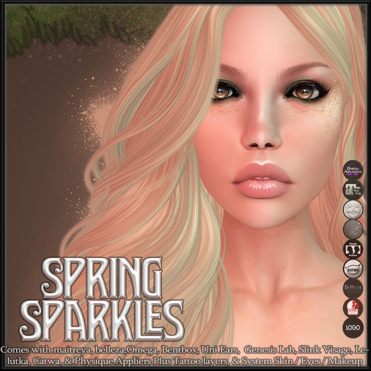 :[P]:- Spring Sparkles Skins:// Female