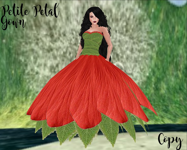Petite Petal gown