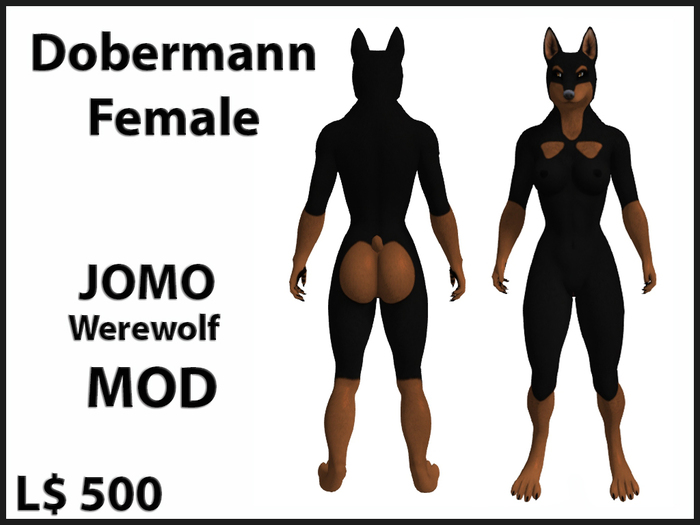JOMO Werewolf Mod <<Dobermann Female >>
