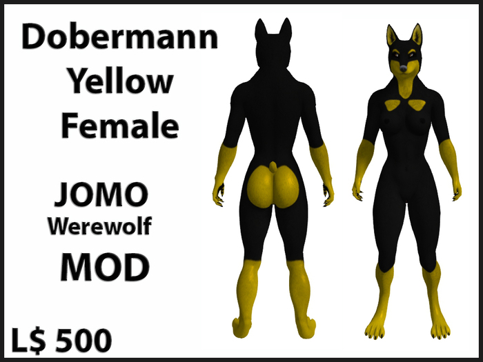 JOMO Werewolf Mod <<Dobermann Female Yellow>>