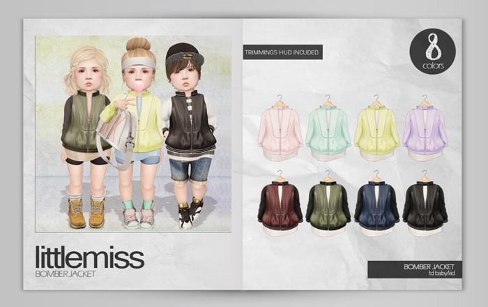 {Little Miss} Bomber Jacket FATPACK