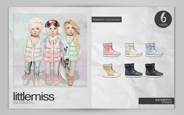 {Little Miss} Snowboots FATPACK