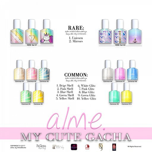 alme.   My Cute Gacha - COMMON 8 [Rez please!]