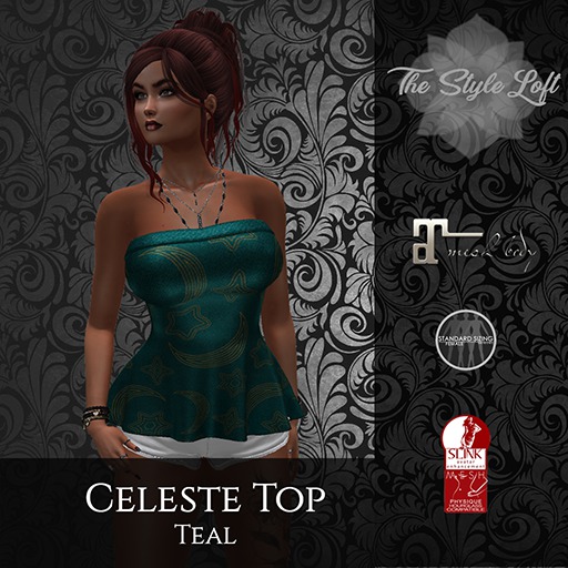 TSL - Celeste Top {Teal}