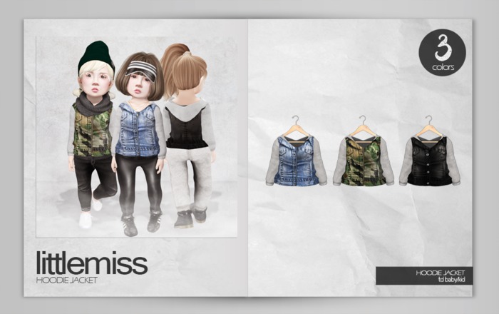 {Little Miss} Hoodie Jacket