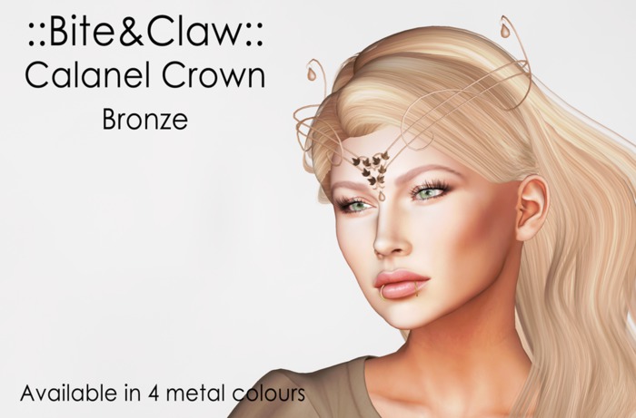 ::B&C:: Calanel Crown - Fatpack - Intricate Elven Mesh Crown
