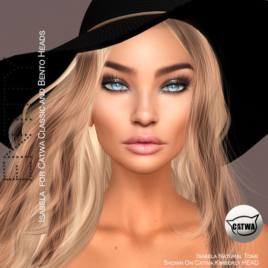 Second Life Marketplace - Entity Catwa Head -Isabella Nude- Wear me to unpack