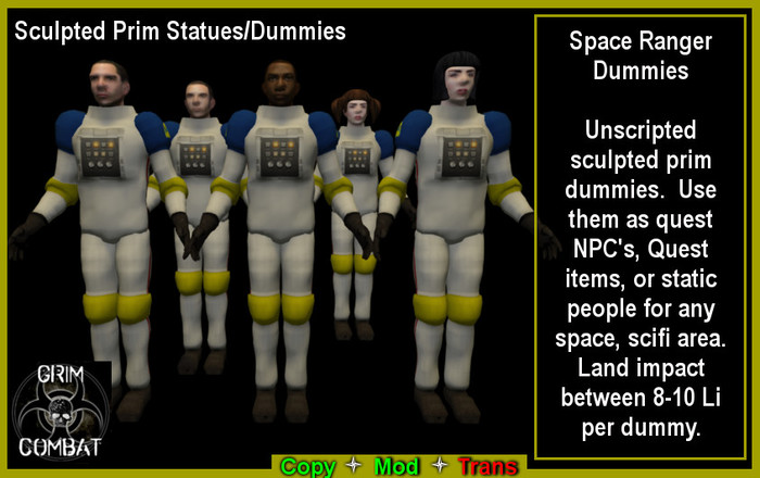 Space Ranger Dummies Pack