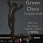 Black Oasis Outfit (Wear me to Unpack)